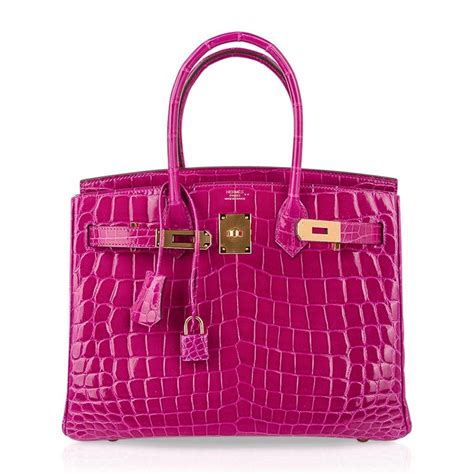 rose gold crocodile hermes|Hermes alligator handbags.